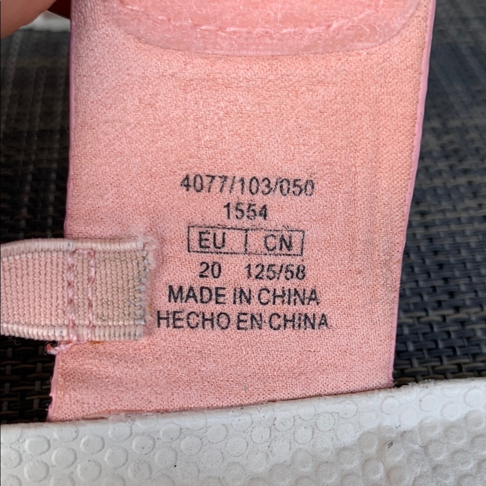 Zara Baby Kitten Slip On Sandals Casual Shoes Infant Size 20 - Picture 10 of 10
